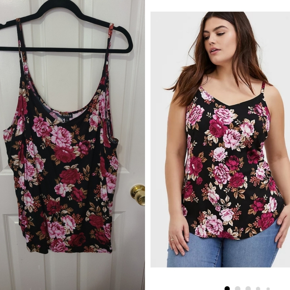 Floral cami
